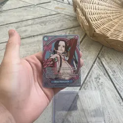 Boa Hancock EB03-026 SP Super Rare Foil Character Card One Piece English - Image 3