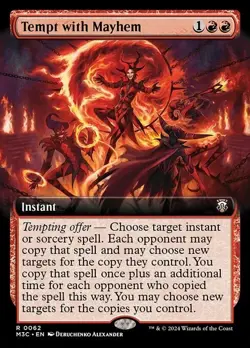 Tempt with Mayhem - Modern Horizons 3 Commander - MTG - Image 1