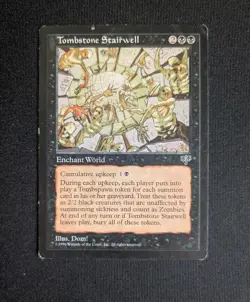 Tombstone Stairwell Mirage Magic the Gathering MTG MP - Image 1