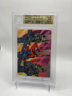 2025 MTG Spider-Man Scarlet Spider Art Series 38 BGS 10 Pristine - Image 1