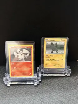 Pokemon TCG Reshiram And Zekrom Holo Promo Set BW004/BW005 Trading Card - Image 1