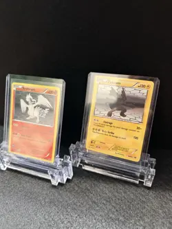 Pokemon TCG Reshiram And Zekrom Holo Promo Set BW004/BW005 Trading Card - Image 3