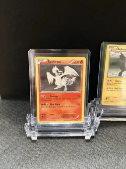 Pokemon TCG Reshiram And Zekrom Holo Promo Set BW004/BW005 Trading Card - Image 4