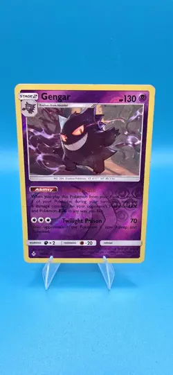 Pokemon Gengar 70/214 Reverse Holo Sm-Unbroken Bonds NM - Image 1