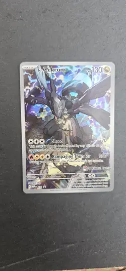 N's Zekrom - 031 (Pokemon Center Stamp) 031 MEP Mega Evolution Promo Pokemon NM - Image 1