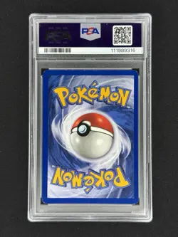 Pokemon 1999 Blastoise #2 Base Set Holo PSA 7 - Image 2