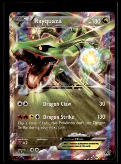 Rayquaza EX - XY73 - Pokemon XY Promo Ultra Rare Card LP - Image 1