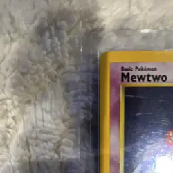 Pokemon Mewtwo 60 HP Base Set 2 10/130 Holo Rare Holo Basic Unlimited - Image 4