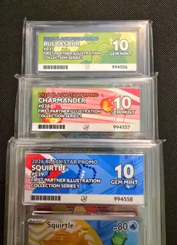 Pokemon 1st Partner Illustration collection SEQUENTIAL ACE 10s MEP 037 038 039 - Image 2