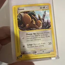 Eevee - Aquapolis 75/147 2002 - E Reader - Pokemon TCG - WOTC - LP+ - Image 3