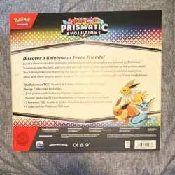 Pokemon Prismatic Evolutions Poster Collection Box Flareon Vaporeon Jolteon Eng… - Image 2