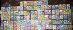 (108) Pokemon EX Double Rare Lot Charizard Gengar Mewtwo Moltres Garchomp Rotom+ - Image 1