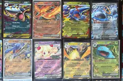 (108) Pokemon EX Double Rare Lot Charizard Gengar Mewtwo Moltres Garchomp Rotom+ - Image 2
