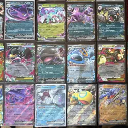 (108) Pokemon EX Double Rare Lot Charizard Gengar Mewtwo Moltres Garchomp Rotom+ - Image 3
