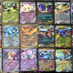 (108) Pokemon EX Double Rare Lot Charizard Gengar Mewtwo Moltres Garchomp Rotom+ - Image 4