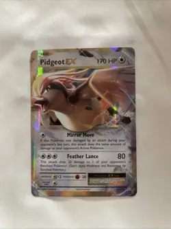 Pokemon TCG XY Evolutions Pidgeot EX 64/108 NM - Image 1