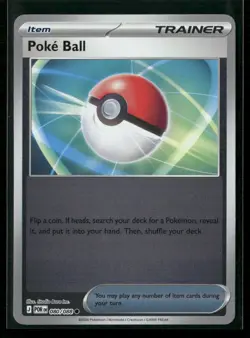 Poke Ball 080/088 Common Perfect Order Pokemon Reverse Holo Near Mint - Image 1