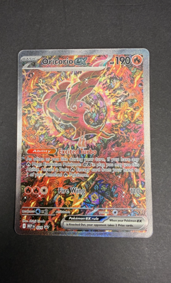 2025 POKEMON MEP EN-ME BLACK STAR PROMO 024 ORICORIO EX MEGA CHARIZARD X ex - Image 1