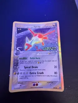 Latias 8/113 EX Delta Species Stamped Reverse Holo Rare Pokemon TCG - Image 1