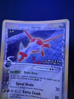 Latias 8/113 EX Delta Species Stamped Reverse Holo Rare Pokemon TCG - Image 2