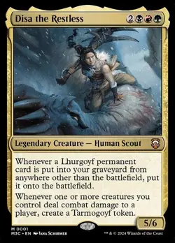 Disa the Restless - FOIL - Modern Horizons 3 Commander - MTG - Image 1