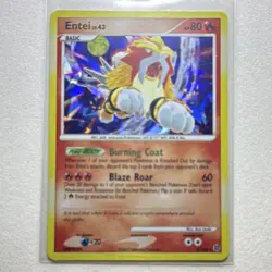 The Pokemon Company Pokemon TCG Entei Cracked Ice Holo 004/132 Basic 80 HP - Image 1