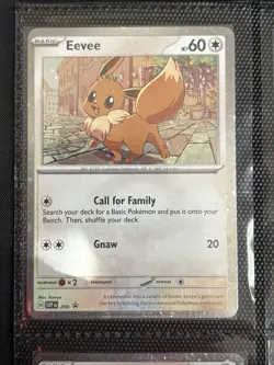 Pokemon Eevee TCG SVP200 Scarlet & Violet Black Star Promo - Image 1