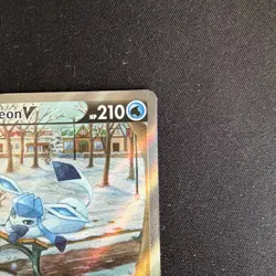 Pokemon TCG Glaceon V 175/203 Evolving Skies Alt Art 2021 - Image 4