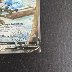 Pokemon TCG Glaceon V 175/203 Evolving Skies Alt Art 2021 - Image 5