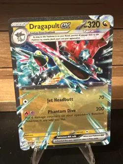 2024 Pokemon Scarlet & Violet Twilight Masquerade Dragapult ex #130/167 - Image 1