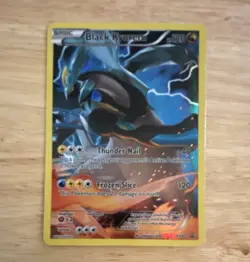 Pokemon Black Kyurem Promo Holo XY80 XY Basic Dragon 120 HP English - Image 1