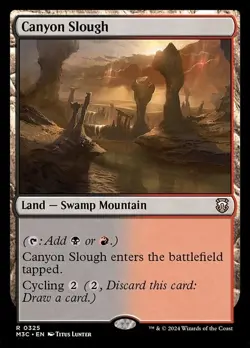 Canyon Slough - Modern Horizons 3 Commander - MTG - Image 1