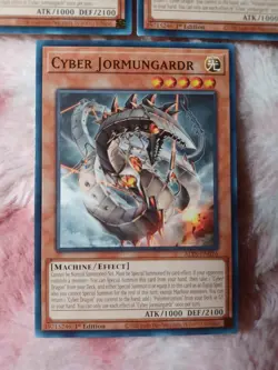 (3) Yu-Gi-Oh! Cyber Jormungardr ALIN-EN026 Alliance Insight 1st Edition - Image 4