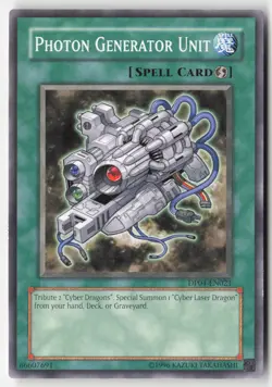 Yugioh - Photon Generator Unit DP04-EN021 Unlimited - Duelist Pack 4: Zane Trues - Image 1