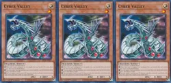 3x Cyber Valley | SDCS-EN011 | Common | 1st Ed | NM | YuGiOh - Image 1