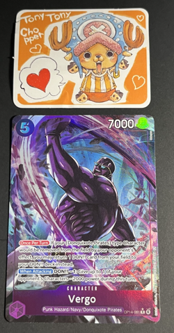 One Piece Vergo (Alternate Art) (061) OP14-061 - Image 2