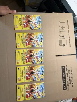 Lot Of 5 - One Piece - OP-15 (Adventure On Kami's Island) Sleeved Booster Pack - Image 1