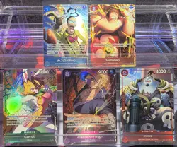 One Piece Alt Art Cards *Lot Of 5* - Image 1