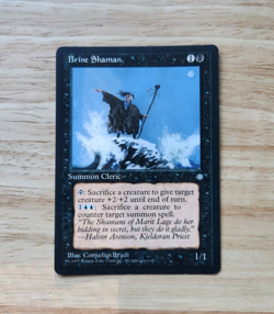 Brine Shaman - MTG: Ice Age - Regular, NM - Image 1