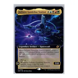 Infinite Guideline Station #348 Regular Rare MTG 2025 Edge of Eternities (EOE) - Image 1