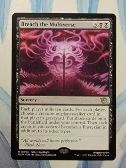 MTG Breach the Multiverse **NM** March of the Machine (MOM) - Image 1