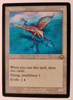 Retro Frame Nulldrifter MTG, Modern Horizons 3, Rare, LP-NM - Image 1