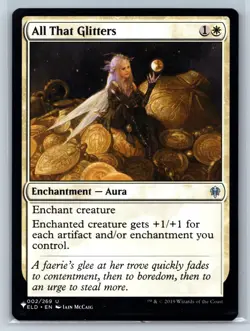ALL THAT GLITTERS 002/269 UNCOMMON THE LIST REPRINTS MAGIC: THE GATHERING NM - Image 1