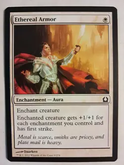 Ethereal Armor (9/274) Return to Ravnica NM MTG Magic BULK DISCOUNT - Image 1