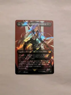 Sephiroth, Fabled SOLDIER (Borderless) (Surge Foil) Final Fantasy (Pack Fresh) - Image 1