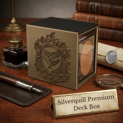 Silverquill Deck Box - Holds 100 double sleeved deck - Commander - Strixhaven - Image 1