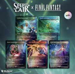 Mtg Magic Secret Lair Final Fantasy Grimoire English FOIL - Image 3