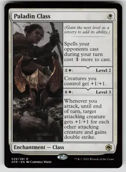 Paladin Class Normal R Adventures in the Forgotten Realms 29 NM - Image 1