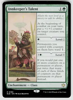 Innkeeper's Talent - 180 - NM - Bloomburrow - Image 1