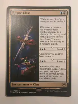 Rogue Class - AFR 230 Adventures in the Forgotten Realms Magic The Gathering MTG - Image 1
